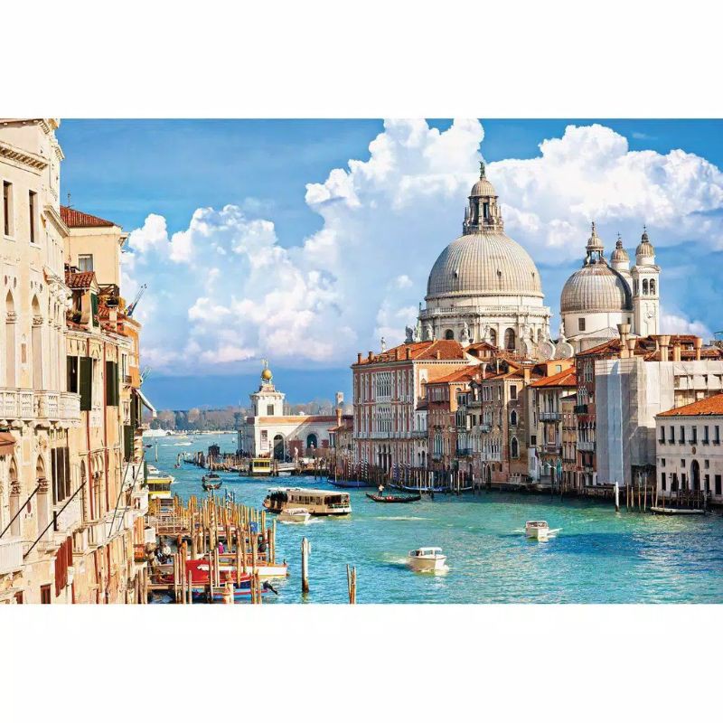 Puzzle 1000 Pcs Tomax Venice With Grand Canal Italy - Jigsaw Puzzle Tomax - Puzzle Kertas