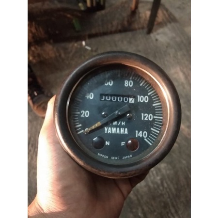 speedometer yamaha rd125 rs100 ls3 ls2 as3 original sekend mesin baru 0 km