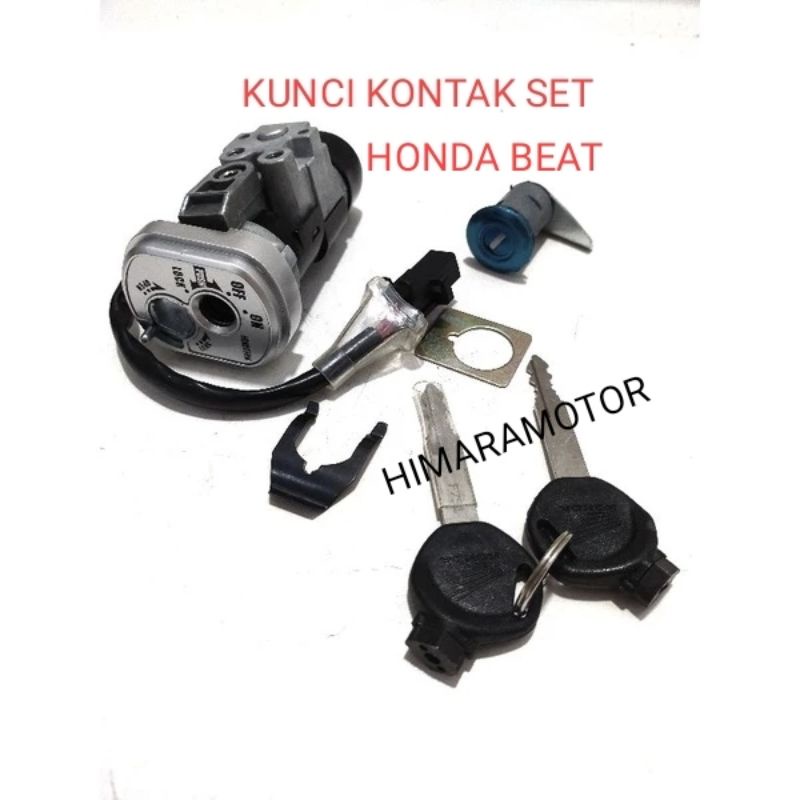 kunci kontak Assy satu set kunci jok beat fi beat esp kunci kontak 2013-2015