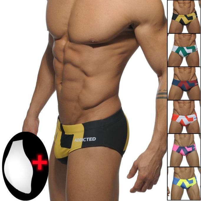 Celana Renang Pria ADDICTED, Men's Swimwear Boxer. Ready Stock