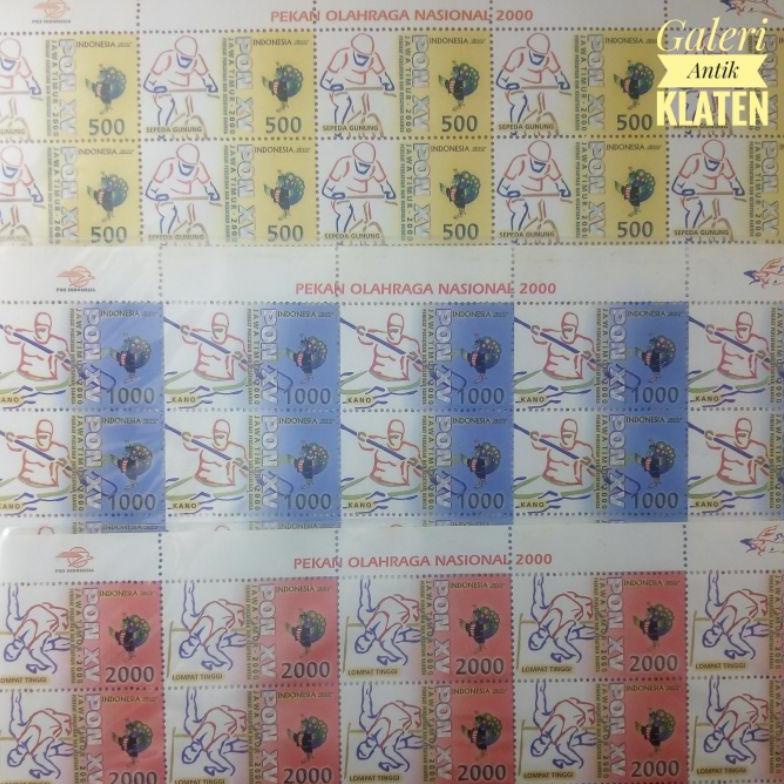 

ERA031 Set 3v Pecahan Lengkap Perangko seri PON XV Jawa Timur tahun 2000 prangko Pekan Olahraga Nasional +