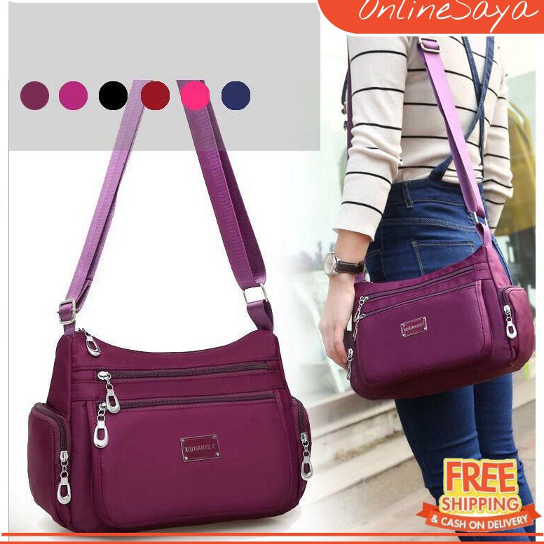 BEST SELLER Z-004 - TAS IMPORT MURAH B8890 - TAS WANITA RRN 032 - TAS NILON 1919 ANTI AIR  8186 RRN 