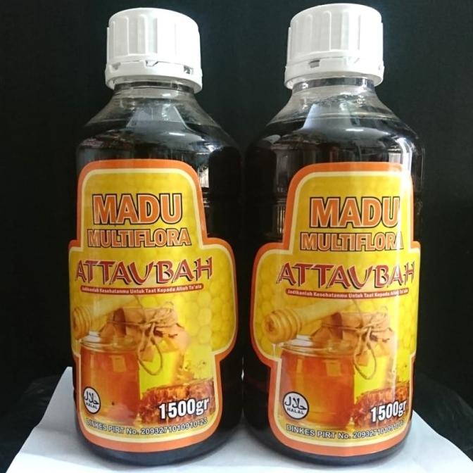 

:0:0:0] Madu Multiflora Attaubah 1,5 kg - Madu Hutan Murni Multiflora 1500 gr
