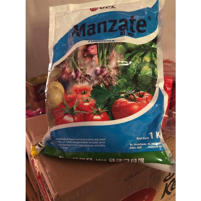 Manzate Mankozeb 82WP 1KG Fungisida Kontak Hama Tanaman Tahan Hujan
