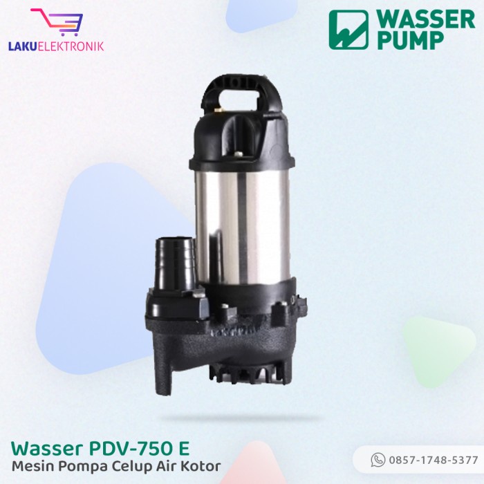 Pompa Celup Air Kotor WASSER PDV-750E / Pompa Air Kotor PDV-750E