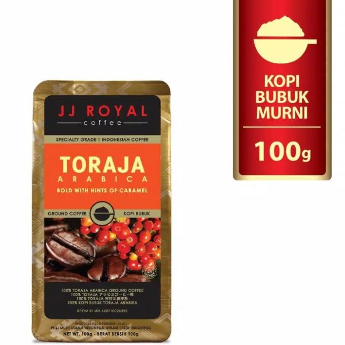 

Open DS] JJ Royal Coffee Toraja Arabica Ground/Kopi Bubuk 100gram