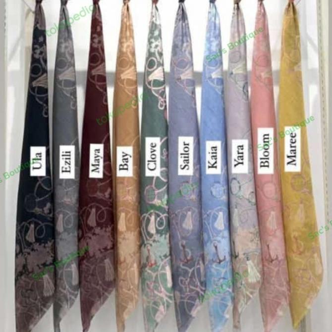 Sale nautical series buttonscarves Termurah