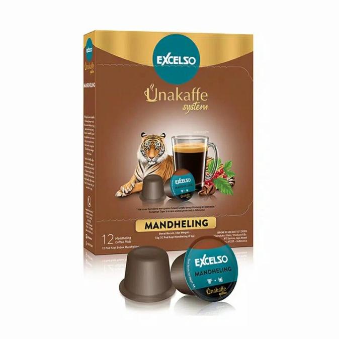 

~^~^~^] Excelso Unakaffe Kopi Kapsul Mandheling (12pod / 6gr)