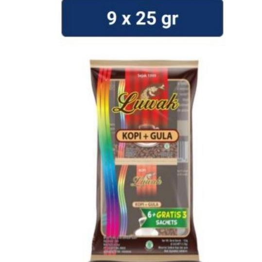 

langsung order saja] Kopi Luwak Kopi+Gula (6+3) x 25gr