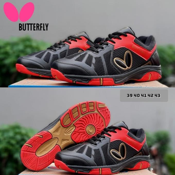 Sepatu Ping Pong Tenis Meja/Sepatu Ping Pong Butterfly+Fre Kaos Kaki