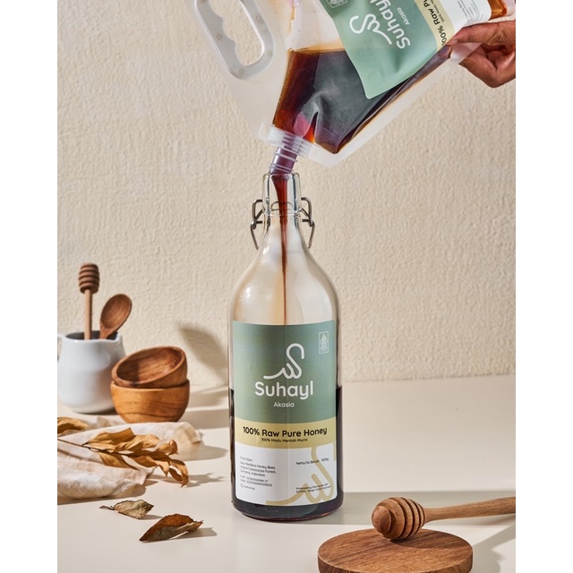 

Refill All varian madu suhayl 1500gram raw unprocessed