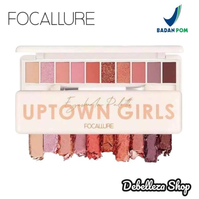 FOCALLURE BPOM FA158 Uptown Girls Eyeshadow Palette FA 158