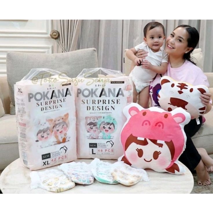 New ProductK0w0V Pokana Pants S60 / M58 / L48 / XL42 / XXL36 - Mombaby Pants S/M/L/XL/XXL