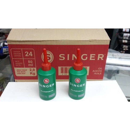 

Paling Murah! Minyak Singer 80ml harga per dus isi 2lusin ❀