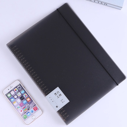 

[1O✓-J✉) Zumoo Binder Transparan RING BESI A5 / B5- super.kerren.!