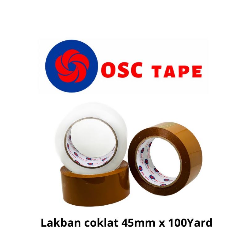 

6PCS LAKBAN 45mm x 100Yard 6PCS Bening Coklat Kualitas Rekat Kuat Tidak Mudah Robek Harga Promo