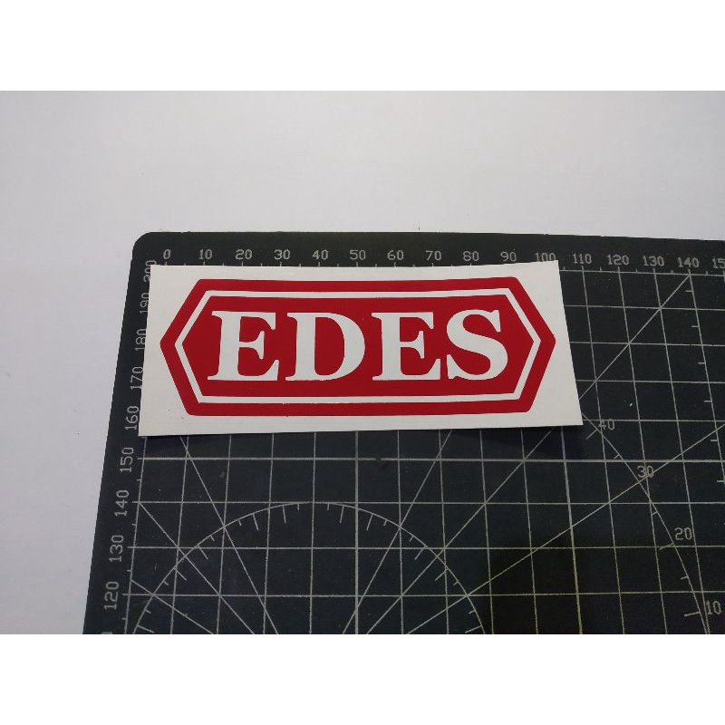 

cutting stiker edes