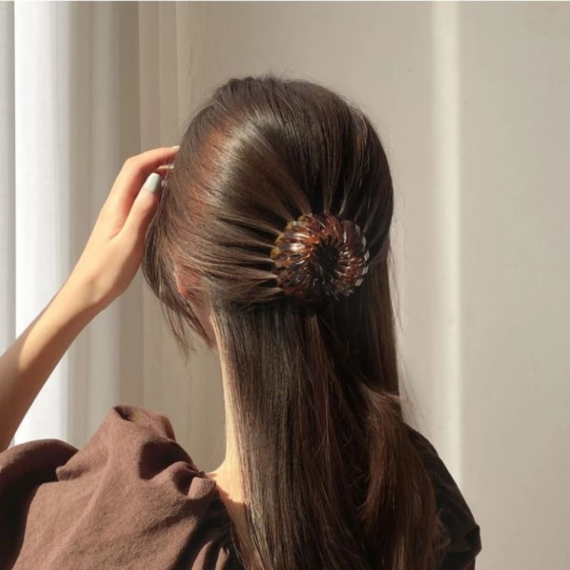 Ikat Rambut Ponytail/ Ikat Rambut Korea/ Sanggul