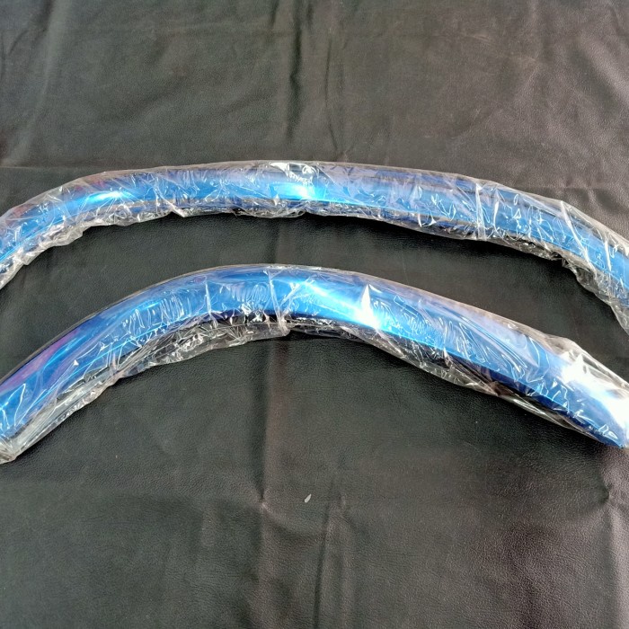 list atas roda fender chrome mobil toyota kijang grand bahan tebal cikacika321