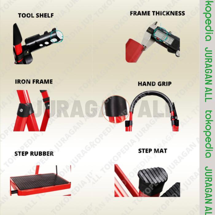 Tangga Lipat /Tangga Portable / Tangga Besi / Tangga Lipat Alumunium