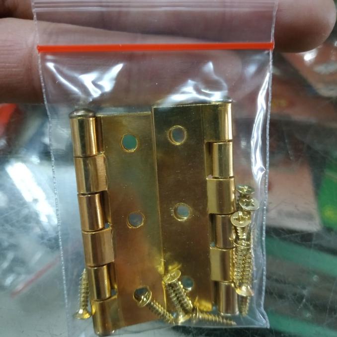 %%%%] Engsel lemari kuningan 5 cm