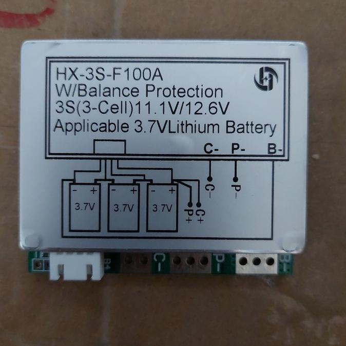 Bms 3S 100A Balance Protector Lithium Battery Original