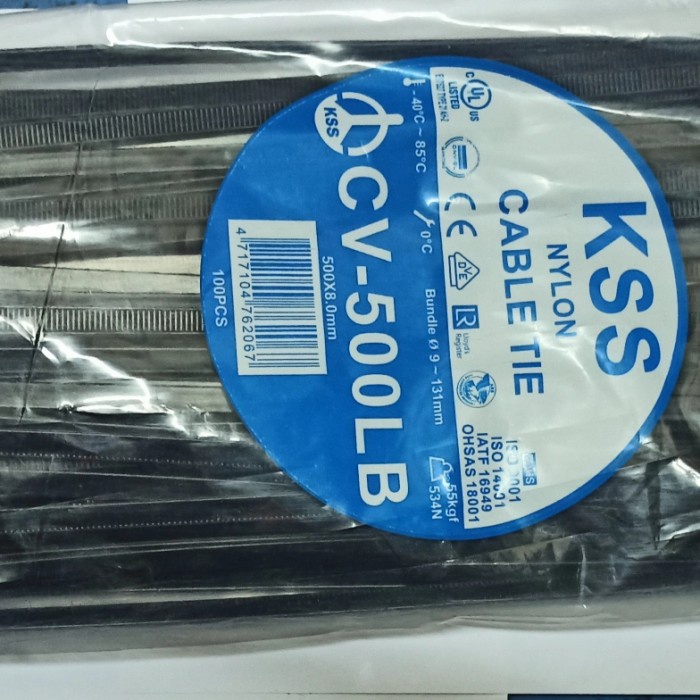 

Bestseller Kabel Ties Kss Cv 500Lb 50Cm