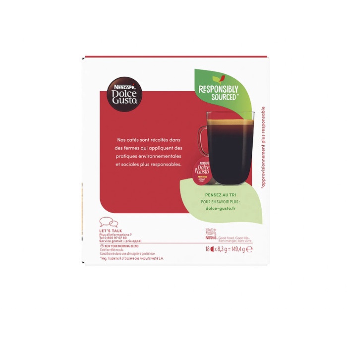 

Nescafe Dolce Gusto Americano New York Morning Blend Coffee Capsule