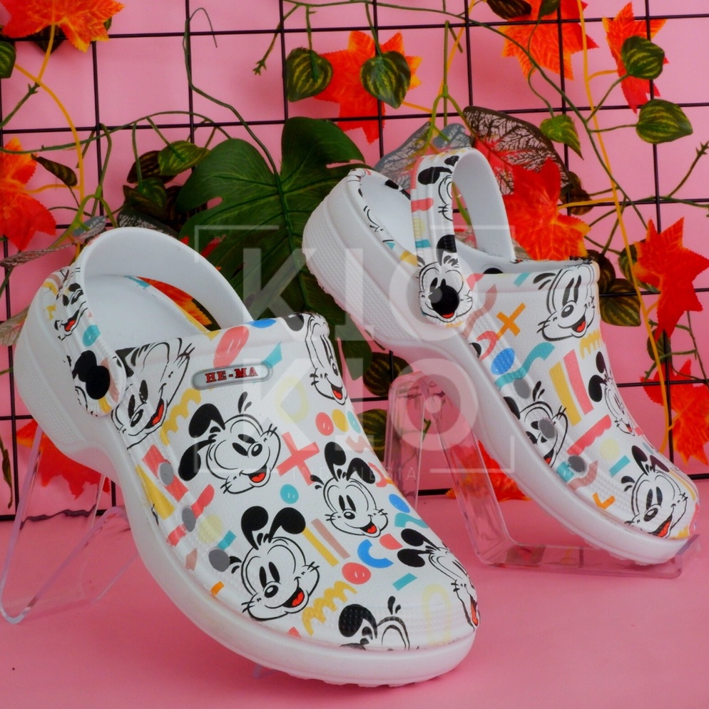 STOK TERBATAS Sandal Kodok  Printing / New Arrival Sendal Kodok Printing / Sandal Rumah EVA Pria dan