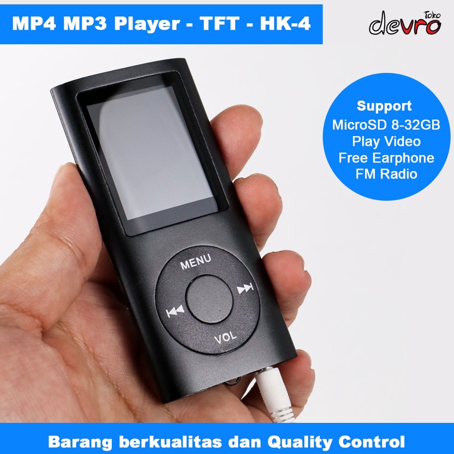 BEST PRODUCT MP3 Player - DAP - MP4 Player Music Player Radio FM - HK-4