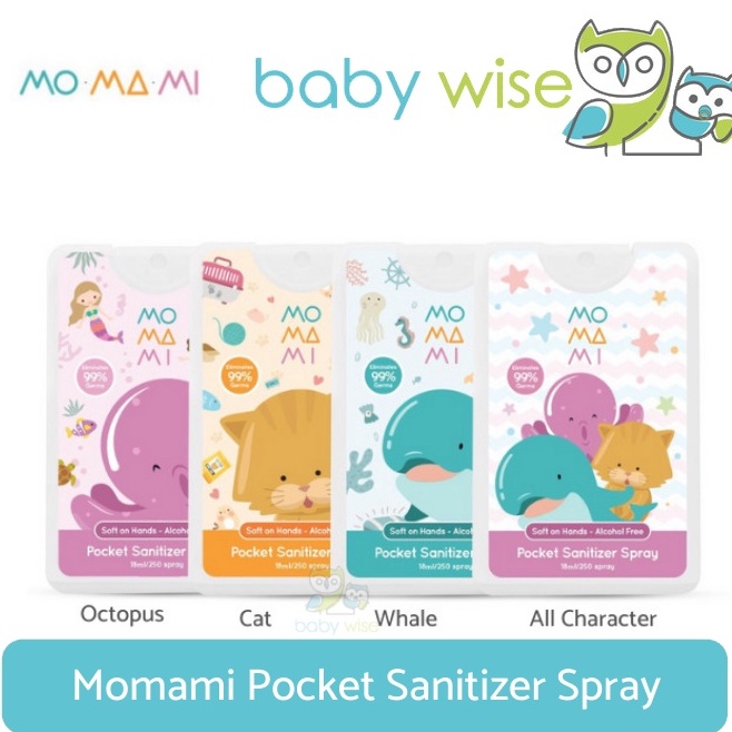 Proses sekarangx4X8j Momami Pocket Sanitizer Spray