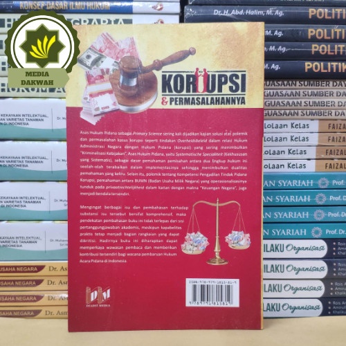 PROMO BUKU KORUPSI DAN PERMASALAHANYA OLEH INDRIYANTO SENO ADJI TERLARIS