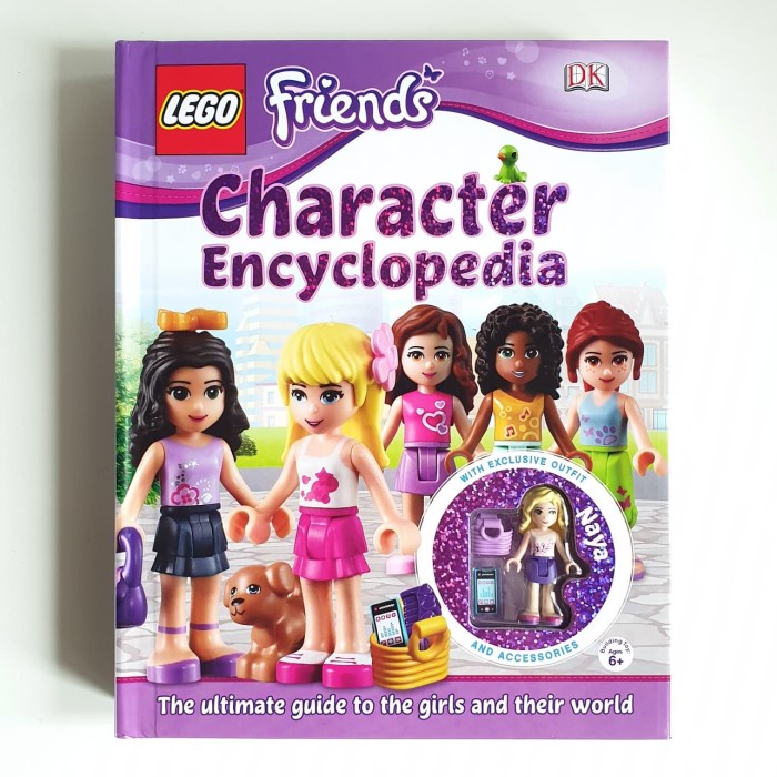 DISKON SPESIAL LEGO FRIENDS CHARACTERS ENCYCLOPEDIA TERBARU