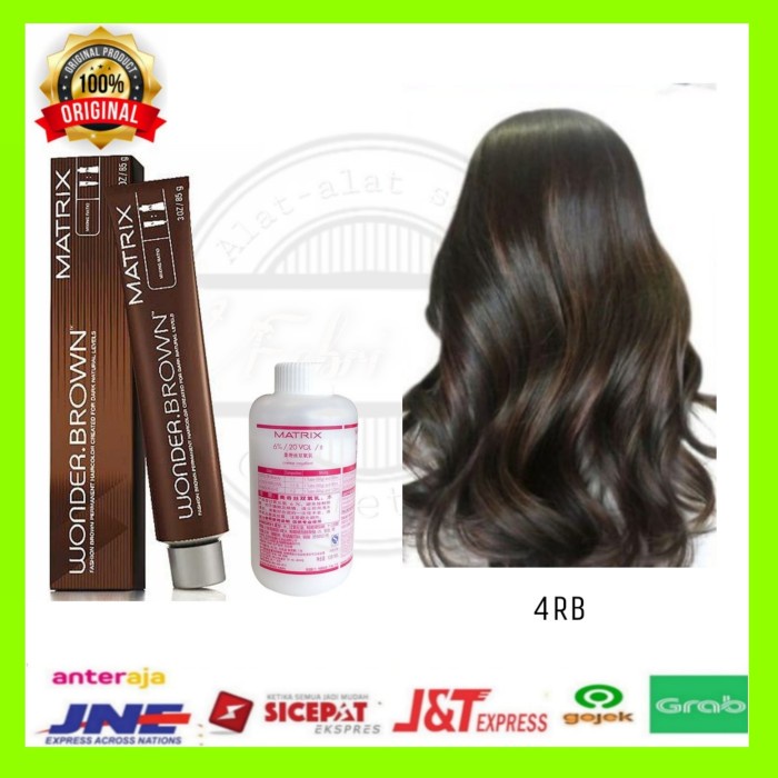 Matrix wonder brown Cat rambut pewarna rambut WB 4RB