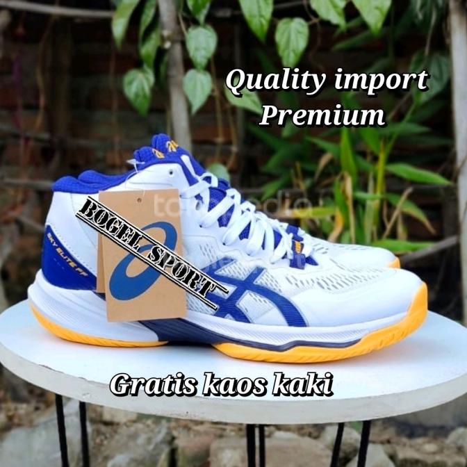 sepatu volly asics original sepatu olahraga badminton pria terbaru