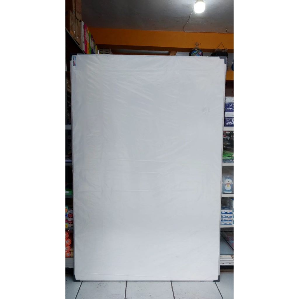 

Whiteboard/Papan Tulis/Papan Tulis Ukuran Whiteboard 2 Sisi Spidol Dan Kapur 120X160Cm90X150 Cm