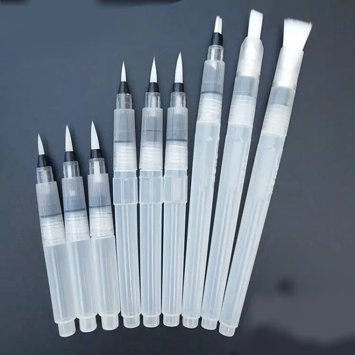 

Terlaris Water Paint Brush Water Color Paint Brush Set Kuas Lukis Cat Air