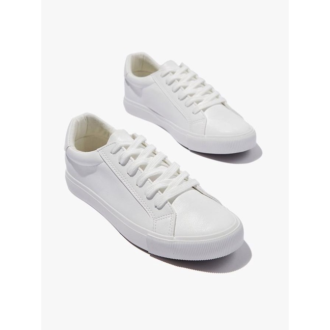 RUBI - Sneakers Wanita - EMILY SLEEK LOW RISE SNEAKER - WHITE