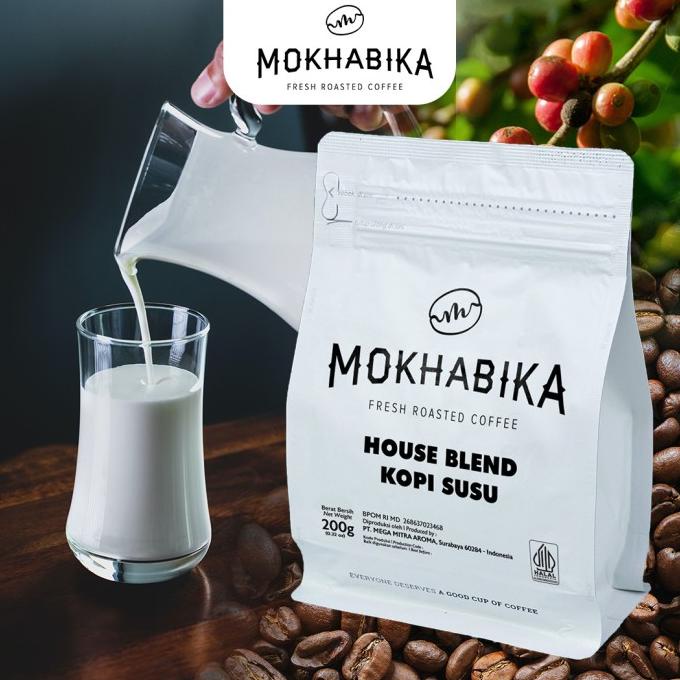 

}}}}}}] Mokhabika Kopi Susu House Blend 200 Gr
