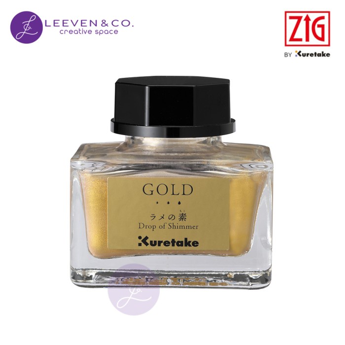 

Bestseller Zig Kuretake Ink Cafe Drop Of Shimmer Gold Ecf063-101