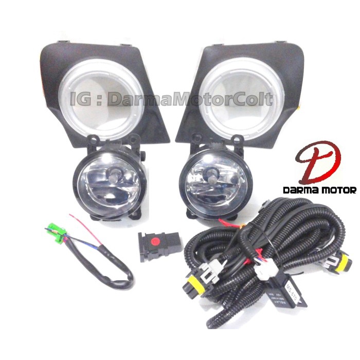 FOGLAMP MITSUBISHI TRITON 2016 GLS GLX HDX (LAMPU KABUT) murmer