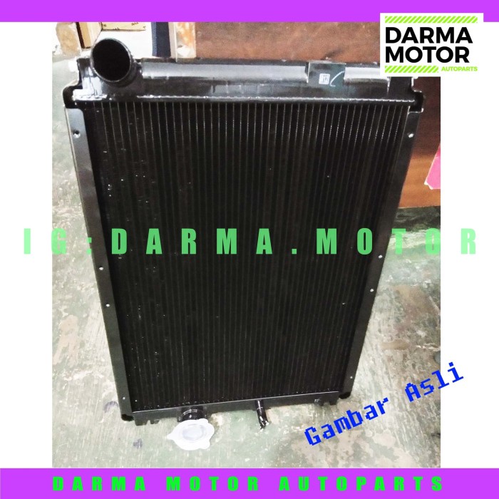 RADIATOR PS125 CANTER FUSO ORI ASLI MITSUBISHI murmer