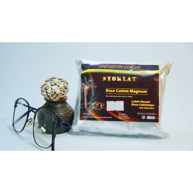 

BUBUK NYOKLAT RASA MAGNUM/IZZA POWDER DRINK/BUBUK COKLAT/COKLAT/BUBUK MINUMAN (BUBUK NYOKLAT ISI 6)