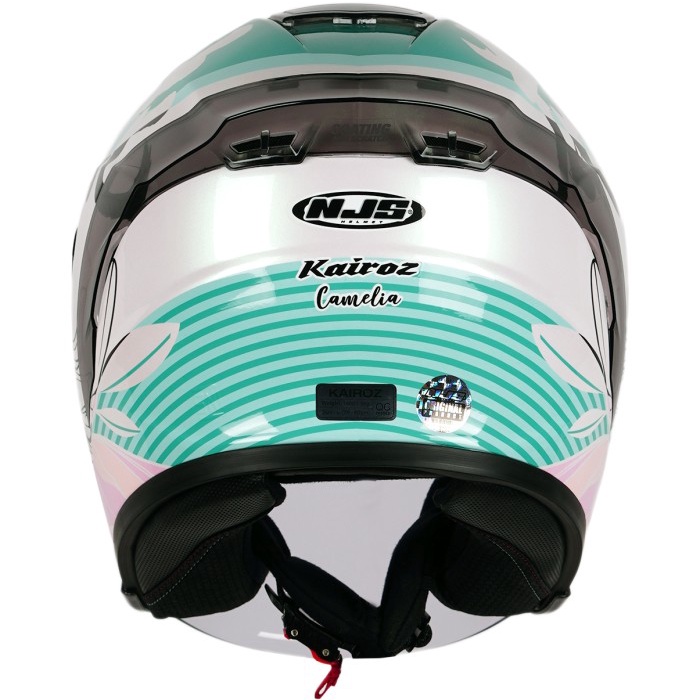 Njs Kairoz V2 Camelia - Helm Half Face
