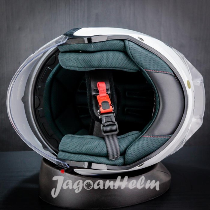 Rsv Helm New Windtail 2.0 Solid White Glossy Single Visor