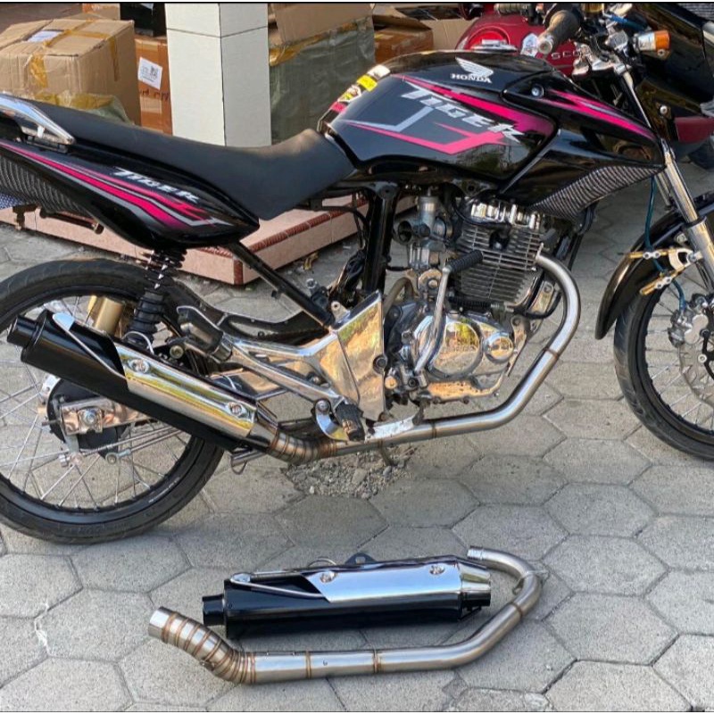KENALPOT SCORPIO DPJ SET LEHERAN TIGER GREAD A