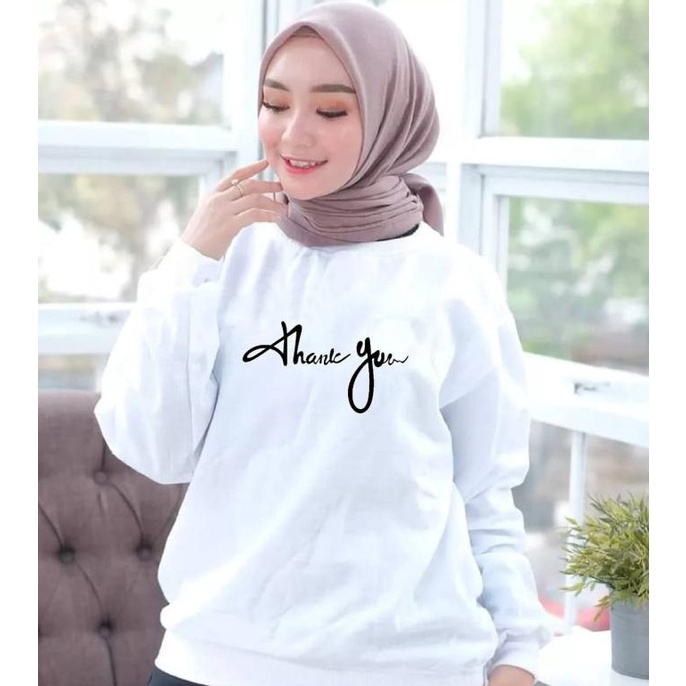 SANRES BAJU KAOS LENGAN PANJANG BAJU MUSLIM WANITA DEWASA PREMIUM