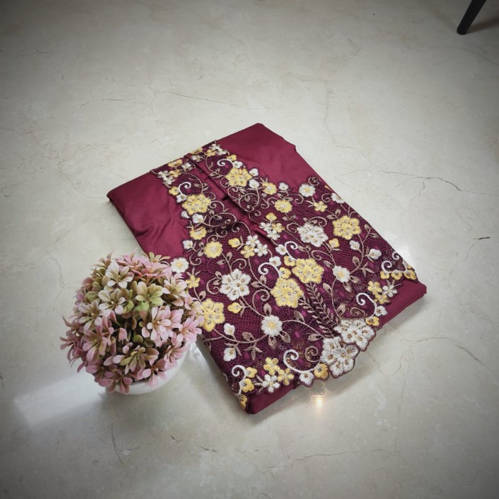 bahan kebaya bordir/kain kebaya/bakal kebaya