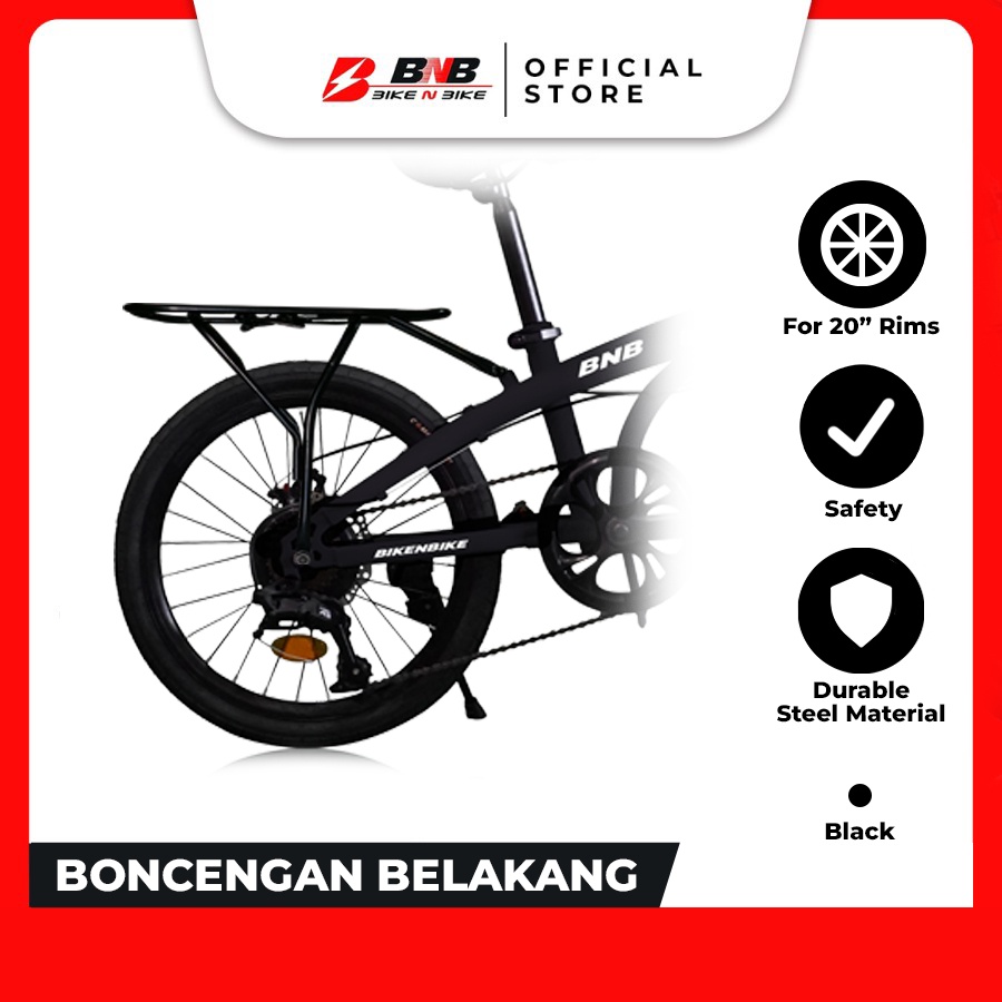 ' jok boncengan belakang sepeda lipat bnb