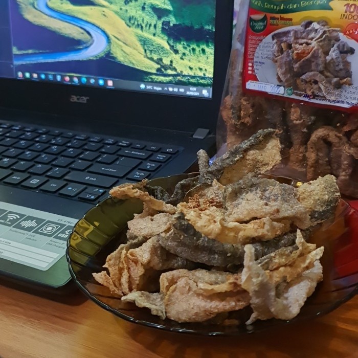 

' krupuk kulit ikan patin 250gr